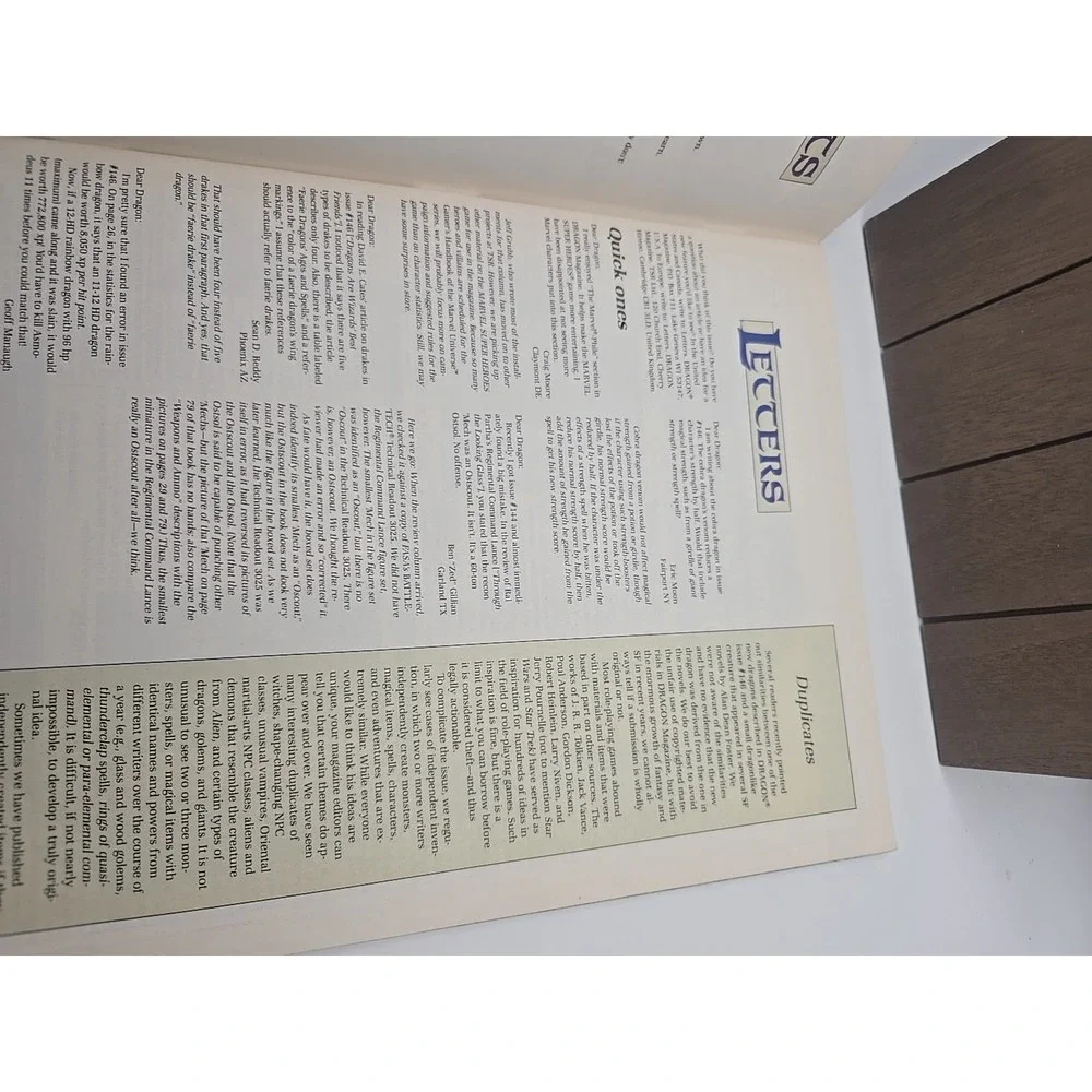 Vintage Dragon‎ Magazine #148 Dungeons & Dragons w/Deck of Many Things Fine